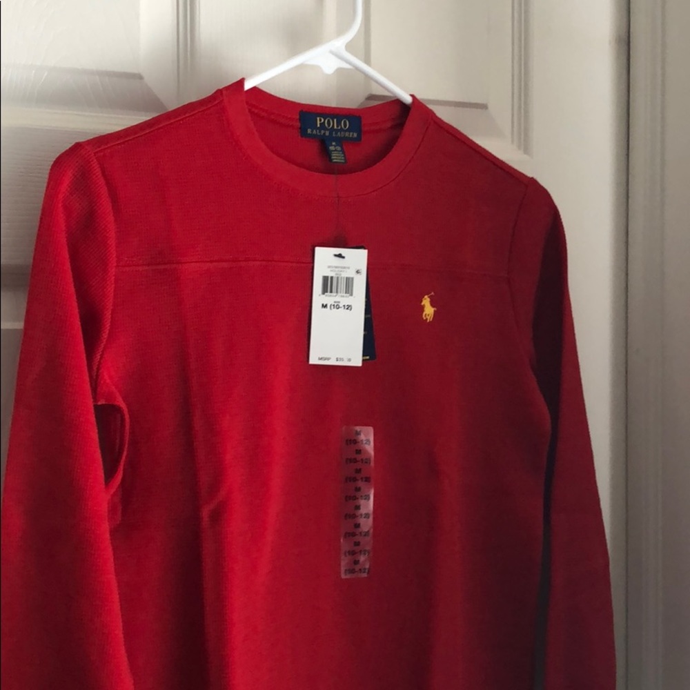 Boys Long Sleeve Tee size 10-12 medium
